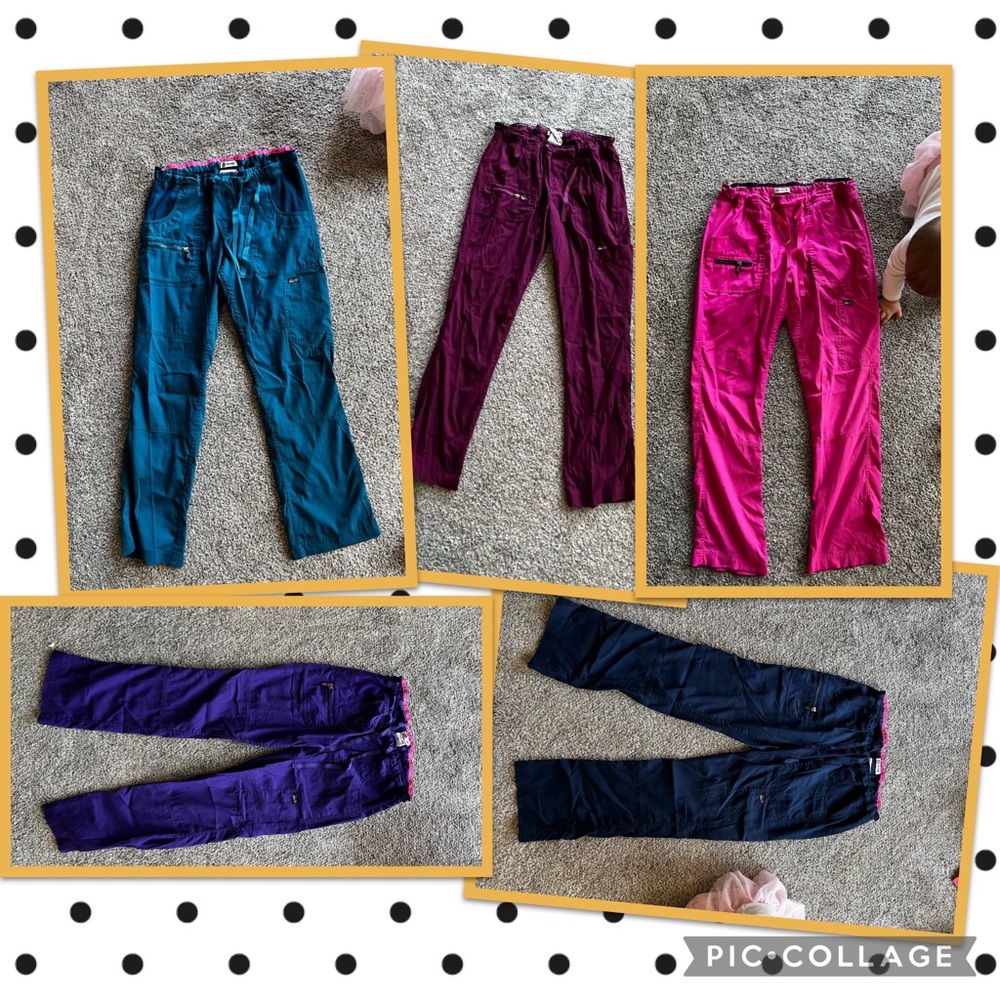 5 pairs of Koi Lite Scrub Pants